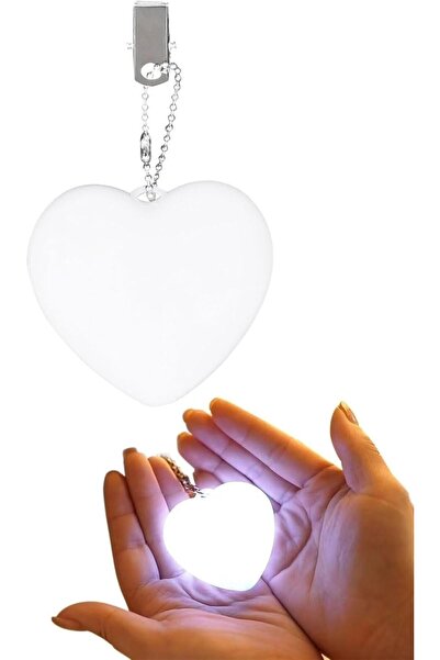 Arabest إضاءة على شكل قلب للحقائب، مصباح استشعاري بضوء ناعم لتنظيم المحفظة