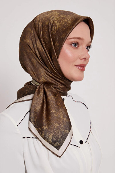 Levidor Crystal Scarf Cloud Batik Khaki