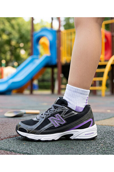 New Balance 740 Παιδικά παπούτσια casual sneaker μαύρο