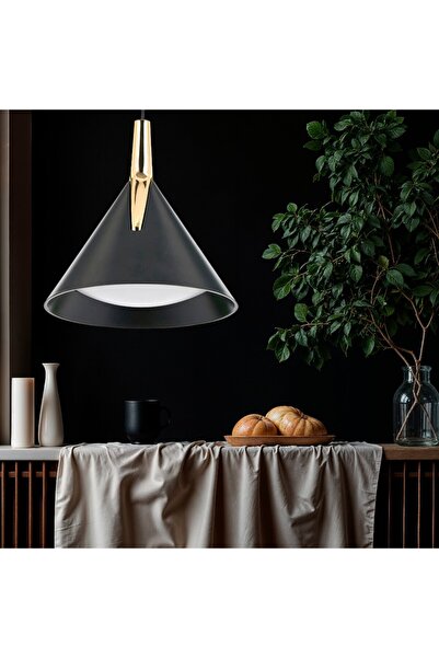 Luxera Lighting Lustra led Sirius cafenie 8W/630LM 3000K-6500K