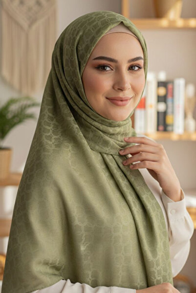 TOFİSA Shawl Khaki - 28204-Khaki