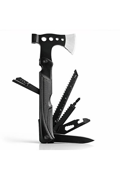 AutoFamily Stainless Steel Multi Tool Pliers – Heavy Duty Multitool with Knif...