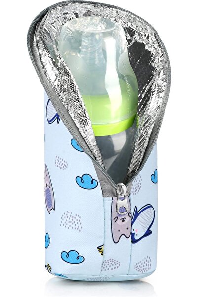 Arabest Insulated Baby Bottle Cooler Bag, Breastmilk Storage Tote with Hand S...