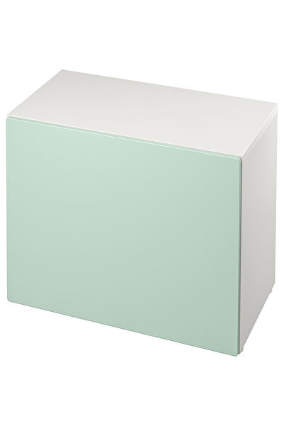 IKEA Beyaz Fonksiyonel Saklama Ünitesi 90x52x48 cm Çocuk Odası Oyuncak Dolabı...