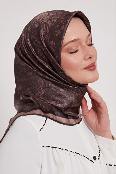 Levidor وشاح كريستال بولوت باتيك بني برونزي