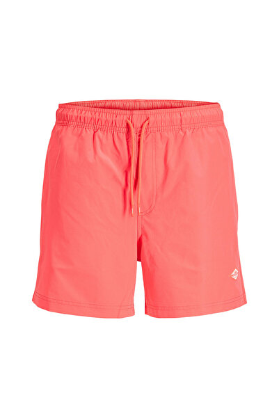 Jack & Jones Jack&Jones Maui Tropic Μονόχρωμο Κανονικό Ανδρικό Ροζ Μαγιό