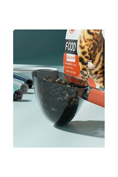 Store Klipsli Ölçekli Kedi Köpek Mama Küreği