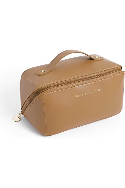 Arabest Large-Capacity Travel Cosmetic Bag, Waterproof Portable Makeup Storag...