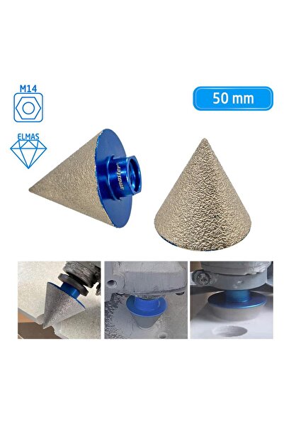 Titi M14 Elmas Konik Panç Granit Mermer Delme Taşlama 50 mm