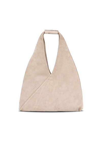 BUENO Shoes Gray Suede Women's Shoulder Bag 01Wbs7365