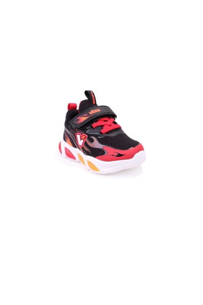 Vicco Coi̇n Boys' Red Lighted Sports Shoes