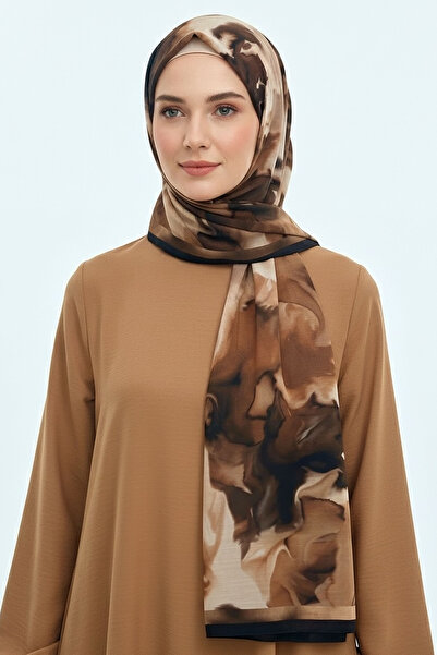 TOFİSA Fluenn Aura Series Βαμβακερό Σάλι Ταμπά - 28186-TABA