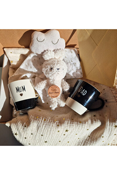 Miraboo Σετ πολυτελείας για γονείς και νεογέννητα, κέρμα της απόφασης, μουσλί...