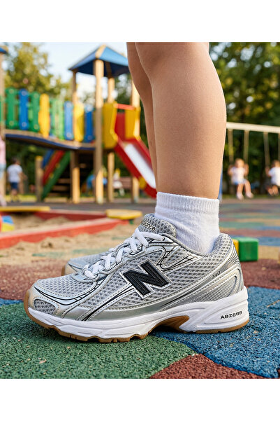 New Balance 740 Παιδικά παπούτσια casual sneaker γκρι