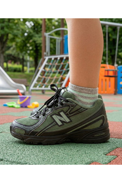 New Balance 740 Παιδικά παπούτσια casual sneaker πράσινο