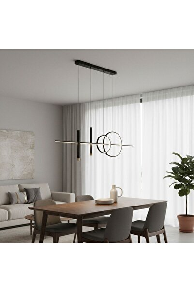 Luxera Lighting Lustră LED maro cu telecomandă CAELI 82W/4000LM 2700K-6500K