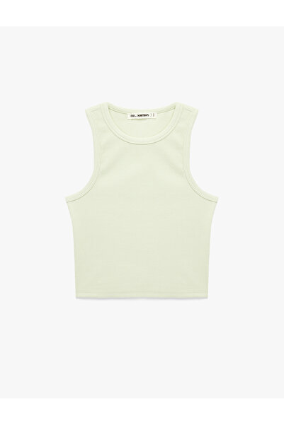 Koton εφαρμοστό Αμάνικο εσώρουχο με λαιμόκοψη κοτλέ