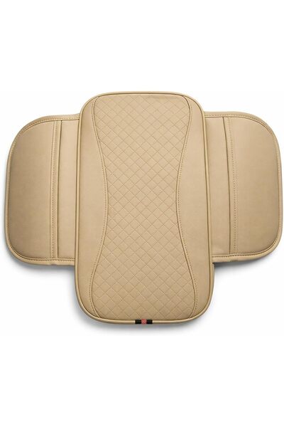 AutoFamily Arm-rest For Car Seat – Breathable Leather Seat Protector, Fashion...