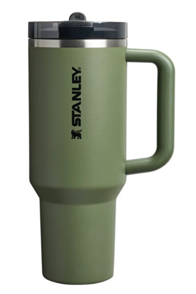 Stanley كوب تامبلر بروتور مع قش قابل للطي بلون الصنوبر المجفف سعة 40 أونصة