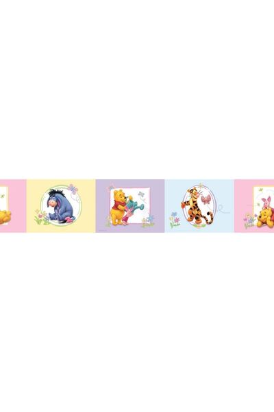 Evelise Bordura autoadeziva perete 5m Winnie the Pooh RO42223