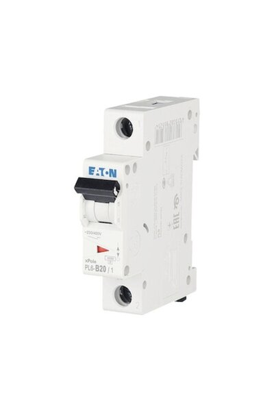 Eaton Disjunctor Xpole 1P 20A 6kA, Curba B