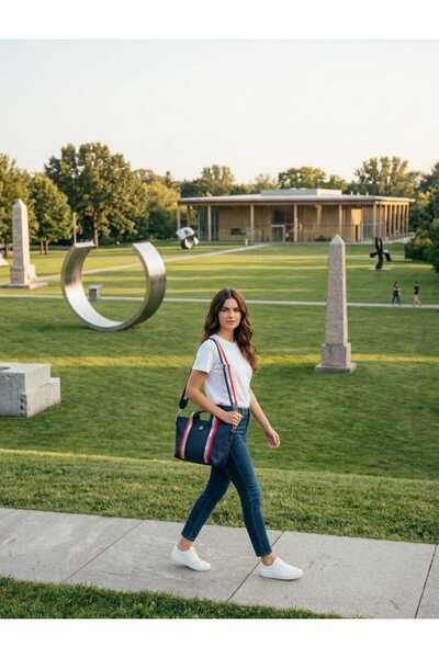 w white stars sports & wear Women-Girls Hand and Arm Bag