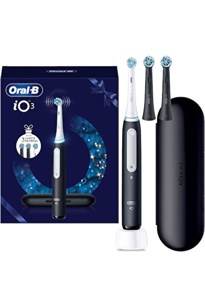 Oral-B Set cadou periuță de dinți electrică iO3 + 2 capete de periuță