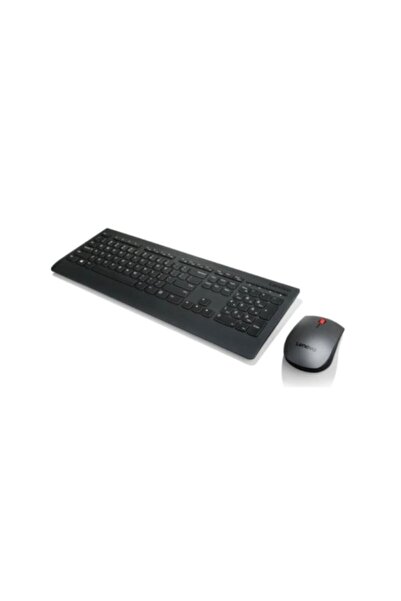 LENOVO 4X30H56827 Siyah Kablosuz Q Klavye+Mouse Set