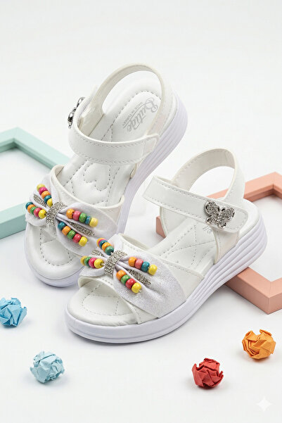 StWenn صنادل أطفال، صنادل أطفال، أحذية زفاف، أحذية أطفال صيفية أنيقة مضادة لل...