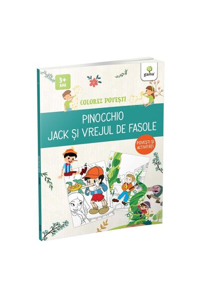 Gama Pinocchio &amp; Jack and the Beanstalk - Colouring Stories