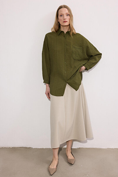 Touché Privé Oversize Shirt with Pocket