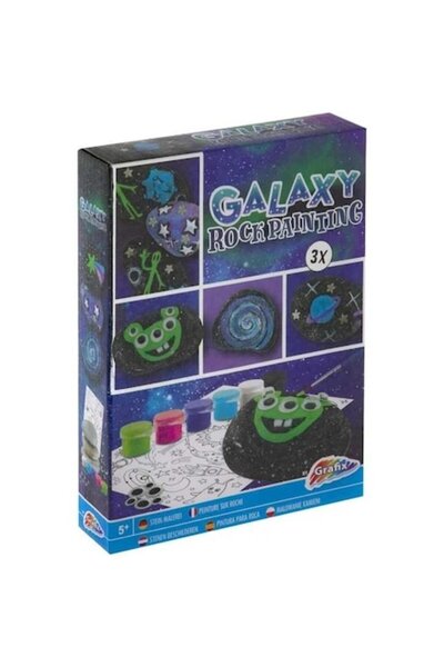 GRAFİX Galaxy Stone Painting Set