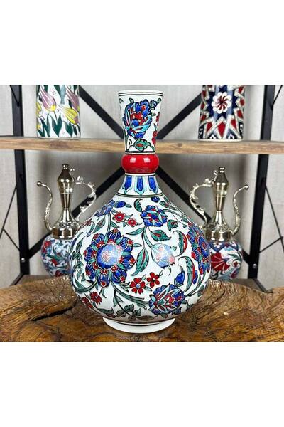 Çini Evi زهور السراي - فازة من بلاط إيزنيك