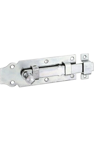 Alberts Universal Metal Lock 120x44 Mm, Galvanized Steel Yellow