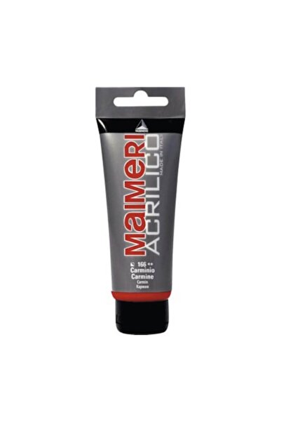 Maimeri Acrylic Color, Carmine, 75 ml, Acrilico