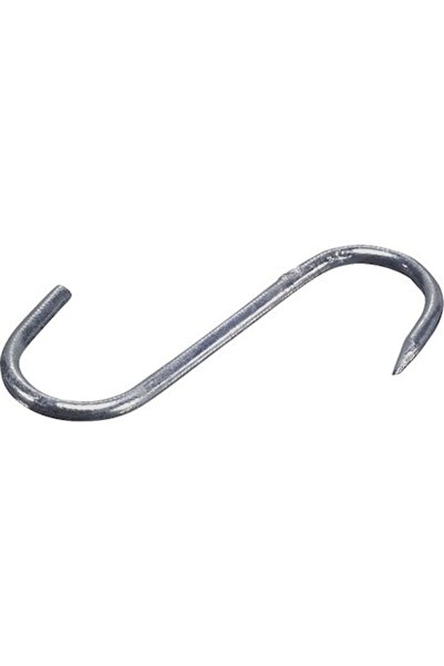 DRESSELHAUS S-Type Hooks with Sharp Tip 4.8x120 mm Galvanized Steel, 20 Pieces