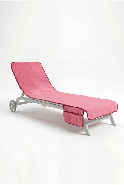 Anılsan Πετσέτα ξαπλώστρας Alia 100% Βαμβάκι 76x216- Ροζ