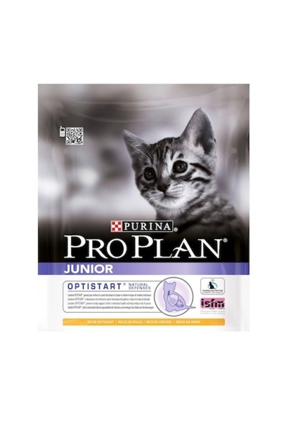 Pro Plan Junior Dry Cat Food, Chicken, 400g