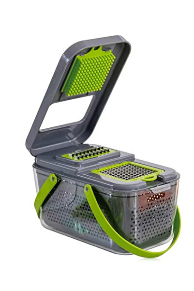 MANDU Multifunctional grater for fruits and vegetables 22 stainless steel bla...