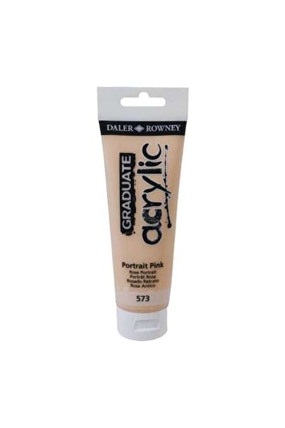 Daler Rowney Culoare acrilică Graduate - Roz Portret - 120 ml