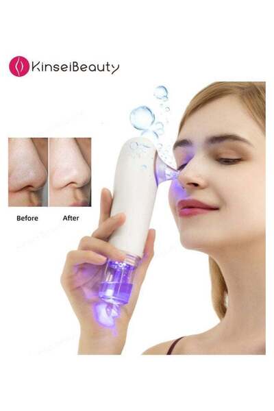 KINSEI BEAUTY كينسي بيوتي جهاز تنظيف المسام وإزالة الرؤوس السوداء 4 في 1 بالش...
