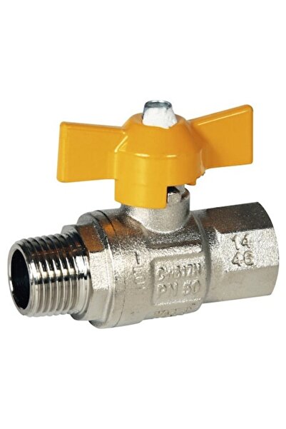 OEM Robinet fluture pentru gaz Itap, filet interior-exterior 1”