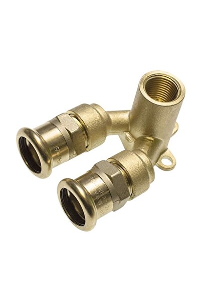 SANHA Double elbow with pressing base 15x1/2"x15 mm