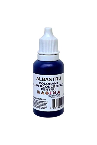 Deve Colorant albastru superconcentrat 20ml pentru rășină epoxidică, Art Line...