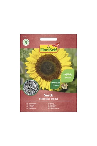 FloraSelf Selecție de gustări din semințe de floarea-soarelui, 150 g