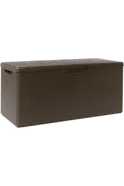 TOOMAX Portofino Garden Storage Box, 340 Liters, Brown