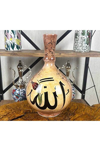 Çini Evi الكلمة التي يمني بها اللّه مع زهرة التوليب - فازة إزنِك الخزفية