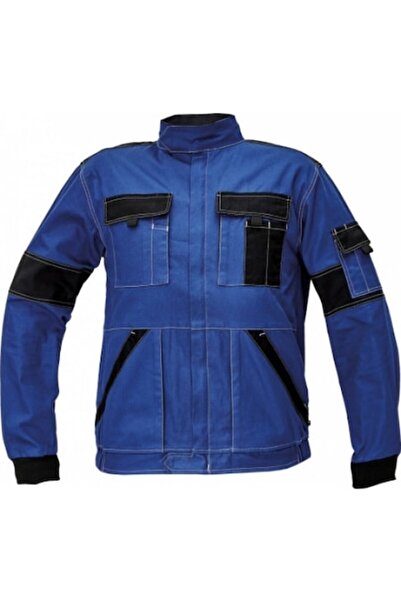 CERVA Work Jacket, Athos, Blue/Black, size 52