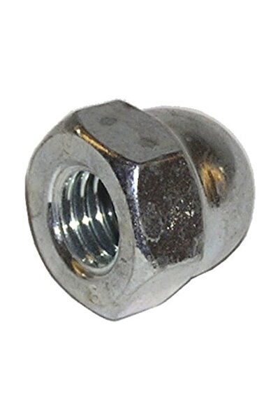 DRESSELHAUS Piulițe hexagonale M8 DIN1587 Oțel galvanizat, 50 bucăți