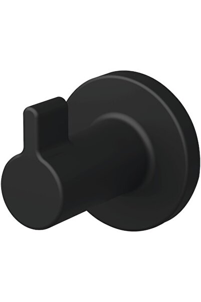 Clasic Lenz Nero Negru Cârlig de baie 2 bucăți